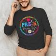 Pre K Dream Team Back To School Boys First Day Teacher Men's Long Sleeve T-Shirt, novelty gifts, funny gifts