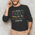 Preschool Teacher Short Pre-K Teacher Men's Long Sleeve T-Shirt, novelty gifts, funny gifts Preschool Teacher Short Pre-K Teacher Men's Long Sleeve T-Shirt, novelty gifts, funny gifts