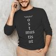 Present Active Conjugation Latin Teacher Latin Language Men's Long Sleeve T-Shirt, novelty gifts, funny gifts
