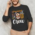 Principal Boo Crew Ghost Halloween Teachers School Matching Men's Long Sleeve T-Shirt, novelty gifts, funny gifts