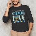 I Promise To Teach Love Hanukkah Chanukah Jewish Teacher Men's Long Sleeve T-Shirt, novelty gifts, funny gifts I Promise To Teach Love Hanukkah Chanukah Jewish Teacher Men's Long Sleeve T-Shirt, novelty gifts, funny gifts