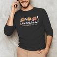 Pumpkin PE Teacher Team Physical Education Autumn Fall Men's Long Sleeve T-Shirt, novelty gifts, funny gifts