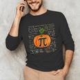Pumpkin Pi Math Teacher Halloween Pumpkin Pi Men's Long Sleeve T-Shirt, novelty gifts, funny gifts Pumpkin Pi Math Teacher Halloween Pumpkin Pi Men's Long Sleeve T-Shirt, novelty gifts, funny gifts