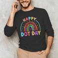 Rainbow Happy Dot Day Shirts Teacher Kids September 15th Men's Long Sleeve T-Shirt, novelty gifts, funny gifts Rainbow Happy Dot Day Shirts Teacher Kids September 15th Men's Long Sleeve T-Shirt, novelty gifts, funny gifts