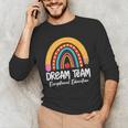Rainbow Pencil Dream Exceptional Education Team SPED Teacher Men's Long Sleeve T-Shirt, novelty gifts, funny gifts Rainbow Pencil Dream Exceptional Education Team SPED Teacher Men's Long Sleeve T-Shirt, novelty gifts, funny gifts