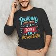 Reading Adventure Library Student Teacher Book Men's Long Sleeve T-Shirt, novelty gifts, funny gifts Reading Adventure Library Student Teacher Book Men's Long Sleeve T-Shirt, novelty gifts, funny gifts
