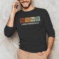 Retired Chemistry Teacher Science Retirement Chemistry Men's Long Sleeve T-Shirt, novelty gifts, funny gifts Retired Chemistry Teacher Science Retirement Chemistry Men's Long Sleeve T-Shirt, novelty gifts, funny gifts