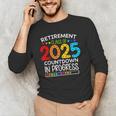 Retirement Class Of 2025 Teacher Countdown Loading Teacher Men's Long Sleeve T-Shirt, novelty gifts, funny gifts Retirement Class Of 2025 Teacher Countdown Loading Teacher Men's Long Sleeve T-Shirt, novelty gifts, funny gifts