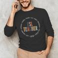 Retro ESL Teacher Teach Multilingual Learners Team Men's Long Sleeve T-Shirt, novelty gifts, funny gifts Retro ESL Teacher Teach Multilingual Learners Team Men's Long Sleeve T-Shirt, novelty gifts, funny gifts
