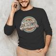Retro School Counselor Back To School Teacher Squad Crew Men's Long Sleeve T-Shirt, novelty gifts, funny gifts