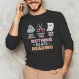 Rock Paper Scissors Teacher Librarian Nothing Beats Reading Men's Long Sleeve T-Shirt, novelty gifts, funny gifts Rock Paper Scissors Teacher Librarian Nothing Beats Reading Men's Long Sleeve T-Shirt, novelty gifts, funny gifts