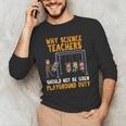 Science Physicist Chemist Teacher Vintage Men's Long Sleeve T-Shirt, novelty gifts, funny gifts