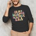 In My Science Teacher Era Retro Back To School STEM Teacher For Men Women Men's Long Sleeve T-Shirt, novelty gifts, funny gifts