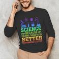 Science Teacher Because Figuring Things Out Is Better Than Men's Long Sleeve T-Shirt, novelty gifts, funny gifts Science Teacher Because Figuring Things Out Is Better Than Men's Long Sleeve T-Shirt, novelty gifts, funny gifts