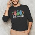 Seize The Clay Pottery Teacher Ceramics Potter Maker Men's Long Sleeve T-Shirt, novelty gifts, funny gifts Seize The Clay Pottery Teacher Ceramics Potter Maker Men's Long Sleeve T-Shirt, novelty gifts, funny gifts