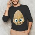 The Smart Seed Good Egg Teacher Halloween Costume Food Group Men's Long Sleeve T-Shirt, novelty gifts, funny gifts