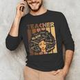 Smart Teacher Afro Girl Melanin African American Wowen Men's Long Sleeve T-Shirt, novelty gifts, funny gifts