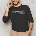 Spanglish Mexican Spanish Teacher Bilingual Spanglish Men's Long Sleeve T-Shirt, novelty gifts, funny gifts Spanglish Mexican Spanish Teacher Bilingual Spanglish Men's Long Sleeve T-Shirt, novelty gifts, funny gifts