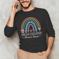Special Education Dream Team Rainbow SPED Teacher Autism Men's Long Sleeve T-Shirt, novelty gifts, funny gifts Special Education Dream Team Rainbow SPED Teacher Autism Men's Long Sleeve T-Shirt, novelty gifts, funny gifts