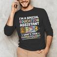 Special Educational Assistant And Sped Teacher Men's Long Sleeve T-Shirt, novelty gifts, funny gifts