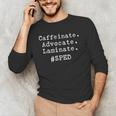 SPED Special Ed Teacher Para Aide Assistant For Men Women Men's Long Sleeve T-Shirt, novelty gifts, funny gifts