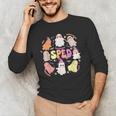 SPED Teacher Halloween Spooky Special Education Team Men Women Kids Men's Long Sleeve T-Shirt, novelty gifts, funny gifts