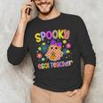 Spooky ESOL Teacher Halloween ESOL Teaching Coquette Men's Long Sleeve T-Shirt, novelty gifts, funny gifts Spooky ESOL Teacher Halloween ESOL Teaching Coquette Men's Long Sleeve T-Shirt, novelty gifts, funny gifts