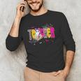 Spooky Halloween Teacher Para Counselor SPED Preppy Boo Kids Men's Long Sleeve T-Shirt, novelty gifts, funny gifts Spooky Halloween Teacher Para Counselor SPED Preppy Boo Kids Men's Long Sleeve T-Shirt, novelty gifts, funny gifts