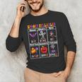 Spooky Syllables Teacher Halloween Educational Kids Men's Long Sleeve T-Shirt, novelty gifts, funny gifts Spooky Syllables Teacher Halloween Educational Kids Men's Long Sleeve T-Shirt, novelty gifts, funny gifts