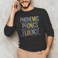 Spring Easter Reading Teacher Science Of Reading Men's Long Sleeve T-Shirt, novelty gifts, funny gifts Spring Easter Reading Teacher Science Of Reading Men's Long Sleeve T-Shirt, novelty gifts, funny gifts