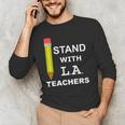 Stand With LA Teachers Tshirt United Los Angeles T Shirt Men Women Kids Men's Long Sleeve T-Shirt, novelty gifts, funny gifts Stand With LA Teachers Tshirt United Los Angeles T Shirt Men Women Kids Men's Long Sleeve T-Shirt, novelty gifts, funny gifts