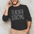 Strong Teacher Shirt Great Inspirational Teacher Men's Long Sleeve T-Shirt, novelty gifts, funny gifts Strong Teacher Shirt Great Inspirational Teacher Men's Long Sleeve T-Shirt, novelty gifts, funny gifts