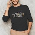 Substitute Teacher Supplies For Teachers Leopard For Men Women Men's Long Sleeve T-Shirt, novelty gifts, funny gifts