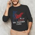 This Is My Super ESL Teacher Costume Lazy Halloween Men's Long Sleeve T-Shirt, novelty gifts, funny gifts This Is My Super ESL Teacher Costume Lazy Halloween Men's Long Sleeve T-Shirt, novelty gifts, funny gifts