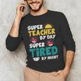 Super Hero Teacher Superheroes Men's Long Sleeve T-Shirt, novelty gifts, funny gifts Super Hero Teacher Superheroes Men's Long Sleeve T-Shirt, novelty gifts, funny gifts