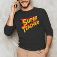 Super Teacher SuperTeacher Men's Long Sleeve T-Shirt, novelty gifts, funny gifts Super Teacher SuperTeacher Men's Long Sleeve T-Shirt, novelty gifts, funny gifts