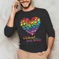 It Takes a Big Heart To Shape Little Minds Teacher Men's Long Sleeve T-Shirt, novelty gifts, funny gifts