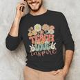 Teach Love Inspire Retro Groovy Daisy Back To School Teacher For Men Women Kids Men's Long Sleeve T-Shirt, novelty gifts, funny gifts Teach Love Inspire Retro Groovy Daisy Back To School Teacher For Men Women Kids Men's Long Sleeve T-Shirt, novelty gifts, funny gifts