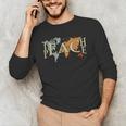 Teach Peace Teacher Teacher Men's Long Sleeve T-Shirt, novelty gifts, funny gifts Teach Peace Teacher Teacher Men's Long Sleeve T-Shirt, novelty gifts, funny gifts