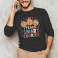I Teach Smart Cookies Cute Back To School Teacher Men's Long Sleeve T-Shirt, novelty gifts, funny gifts I Teach Smart Cookies Cute Back To School Teacher Men's Long Sleeve T-Shirt, novelty gifts, funny gifts
