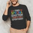 I Teach Special Education SPED Special Education Teacher For Men Women Men's Long Sleeve T-Shirt, novelty gifts, funny gifts I Teach Special Education SPED Special Education Teacher For Men Women Men's Long Sleeve T-Shirt, novelty gifts, funny gifts