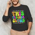 This Teacher 80s 90s Teachers's Day Glows Last Day Of School Men's Long Sleeve T-Shirt, novelty gifts, funny gifts This Teacher 80s 90s Teachers's Day Glows Last Day Of School Men's Long Sleeve T-Shirt, novelty gifts, funny gifts