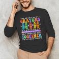 Teacher We Are Like A Box Of Crayons Back To School Men Women Kids Men's Long Sleeve T-Shirt, novelty gifts, funny gifts