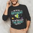 Teacher We All Different But In This Class We Swim Together Men's Long Sleeve T-Shirt, novelty gifts, funny gifts Teacher We All Different But In This Class We Swim Together Men's Long Sleeve T-Shirt, novelty gifts, funny gifts
