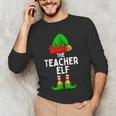 Teacher Elf Matching Family Christmas Women Men Men's Long Sleeve T-Shirt, novelty gifts, funny gifts Teacher Elf Matching Family Christmas Women Men Men's Long Sleeve T-Shirt, novelty gifts, funny gifts