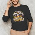 Teacher Halloween School Bus Driver Cute Ghost Witch Party Men's Long Sleeve T-Shirt, novelty gifts, funny gifts Teacher Halloween School Bus Driver Cute Ghost Witch Party Men's Long Sleeve T-Shirt, novelty gifts, funny gifts