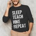 Teacher Hiking Shirt Teaching Hiker T Shirt Men's Long Sleeve T-Shirt, novelty gifts, funny gifts Teacher Hiking Shirt Teaching Hiker T Shirt Men's Long Sleeve T-Shirt, novelty gifts, funny gifts