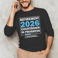 Teacher Retirement Class Of 2026 Loading Retired Men's Long Sleeve T-Shirt, novelty gifts, funny gifts Teacher Retirement Class Of 2026 Loading Retired Men's Long Sleeve T-Shirt, novelty gifts, funny gifts