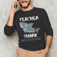 Teacher Shark Shirt Christmas Idea For Him Her Men's Long Sleeve T-Shirt, novelty gifts, funny gifts Teacher Shark Shirt Christmas Idea For Him Her Men's Long Sleeve T-Shirt, novelty gifts, funny gifts
