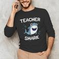 Teacher Shark Teaching Back To School Kindergarten Men's Long Sleeve T-Shirt, novelty gifts, funny gifts Teacher Shark Teaching Back To School Kindergarten Men's Long Sleeve T-Shirt, novelty gifts, funny gifts